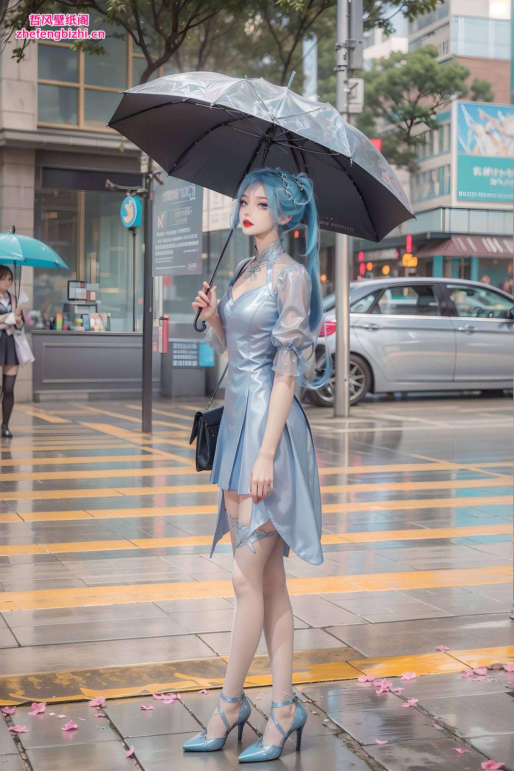 每一笔每一划都彰显着国漫美女的霸气风采油画般的质感让手机桌面焕发艺术气息