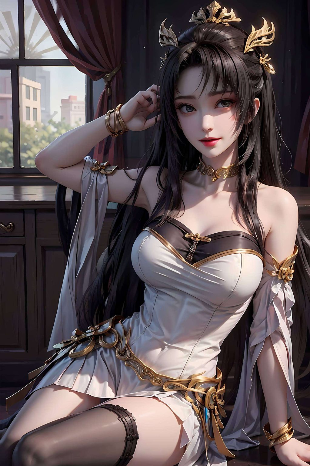 天狐仙子壁纸高清图文绘出了国漫女生的柔美与古风的韵味