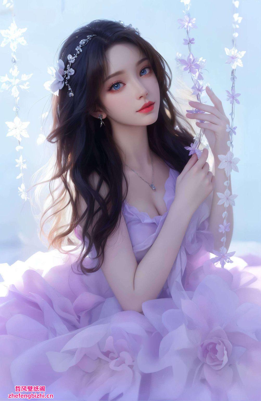 为你的桌面带来一抹不凡的仙气她的每一次挥袖