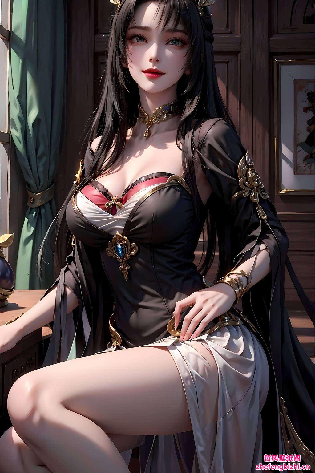 这款精美绝伦的天狐仙子精品壁纸高清细腻