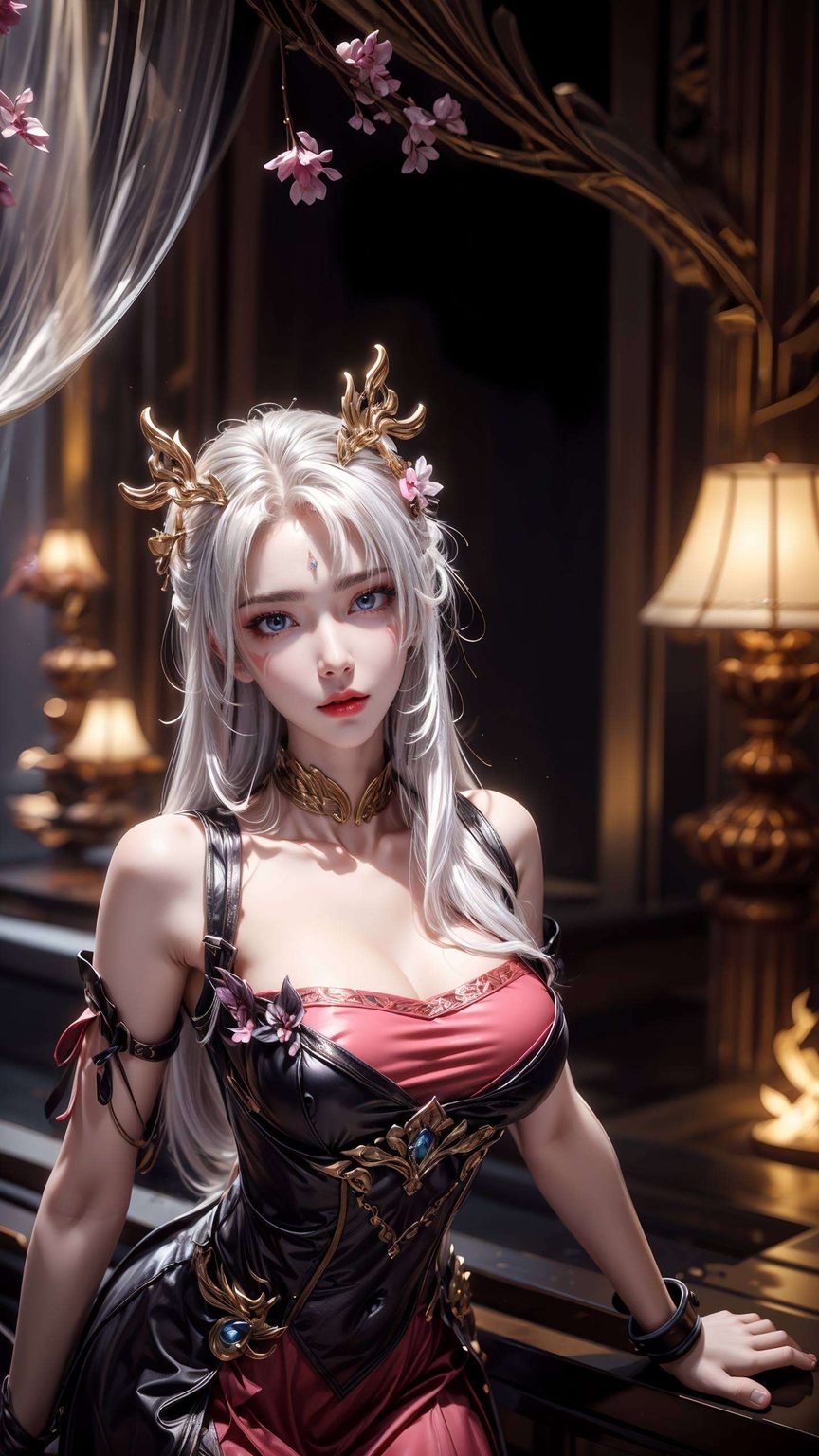 她灵动飘逸仿佛将神秘的仙境带到了你的电脑屏幕