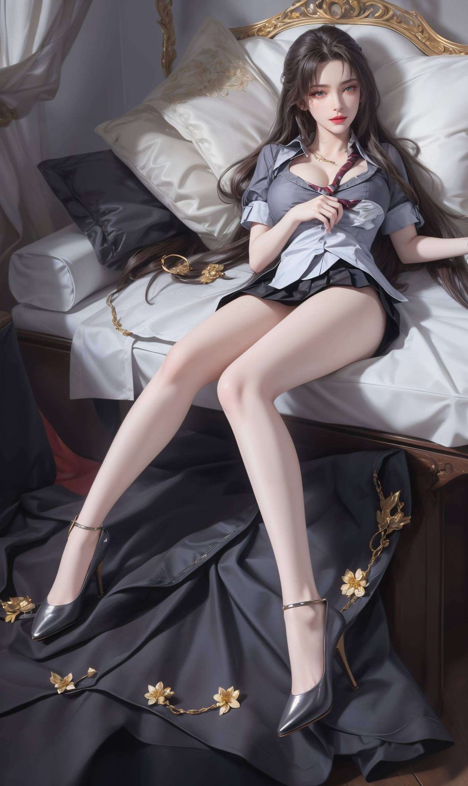 女神壁纸中的天狐仙子图片仿佛从屏幕中走出灵动飘逸