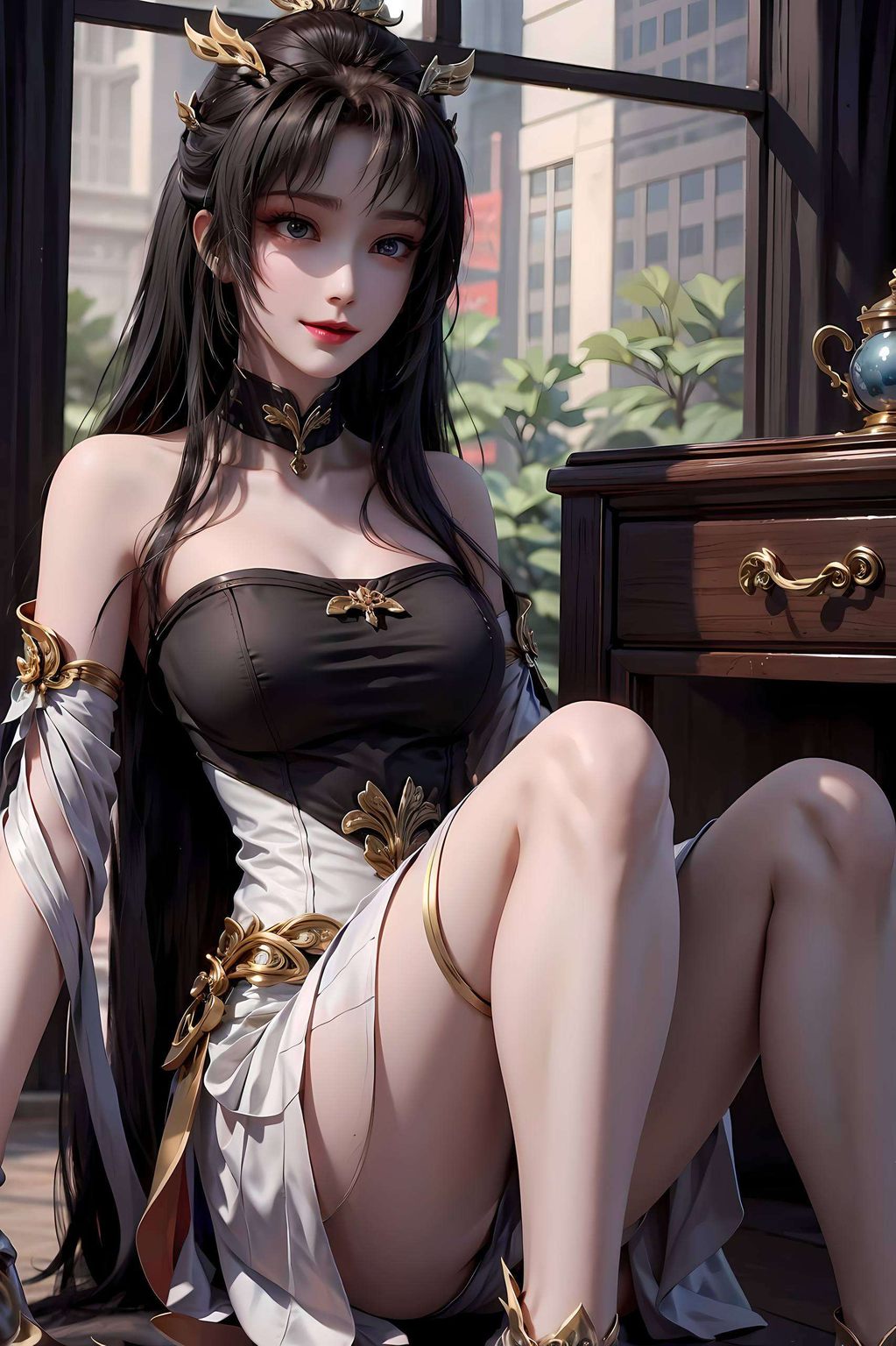 以其独特的古风韵味细腻的笔触描绘出仙子的灵动与魔女的神秘