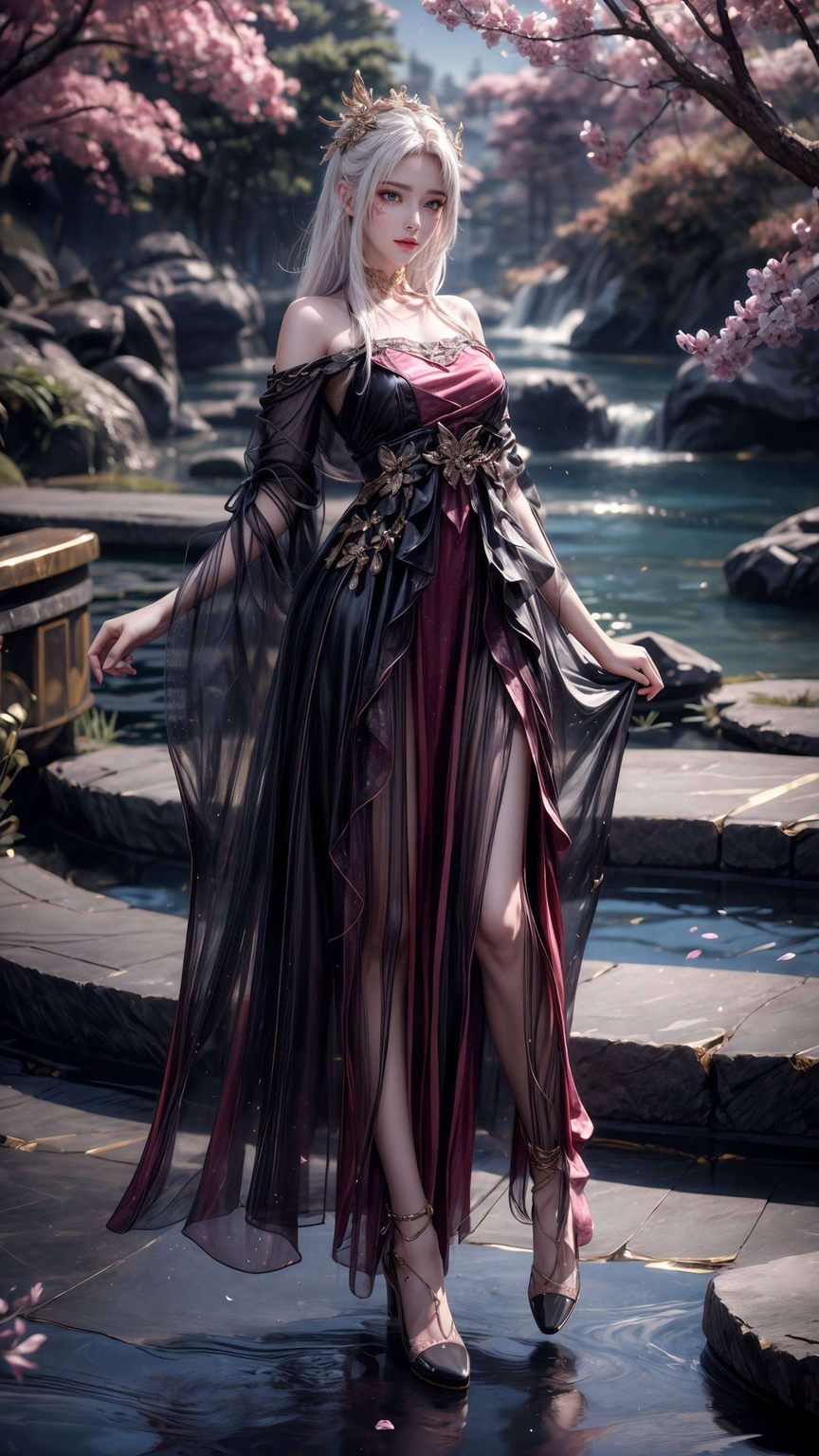 绘制于细腻笔触间的天狐仙子灵动飘逸