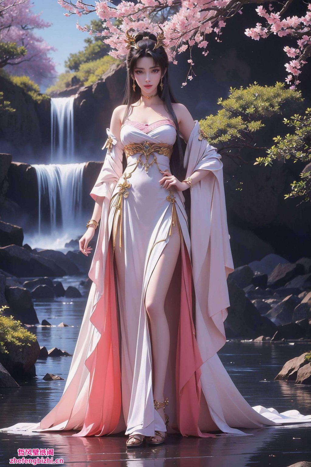 每一抹衣袂尽在这张绝美壁纸中