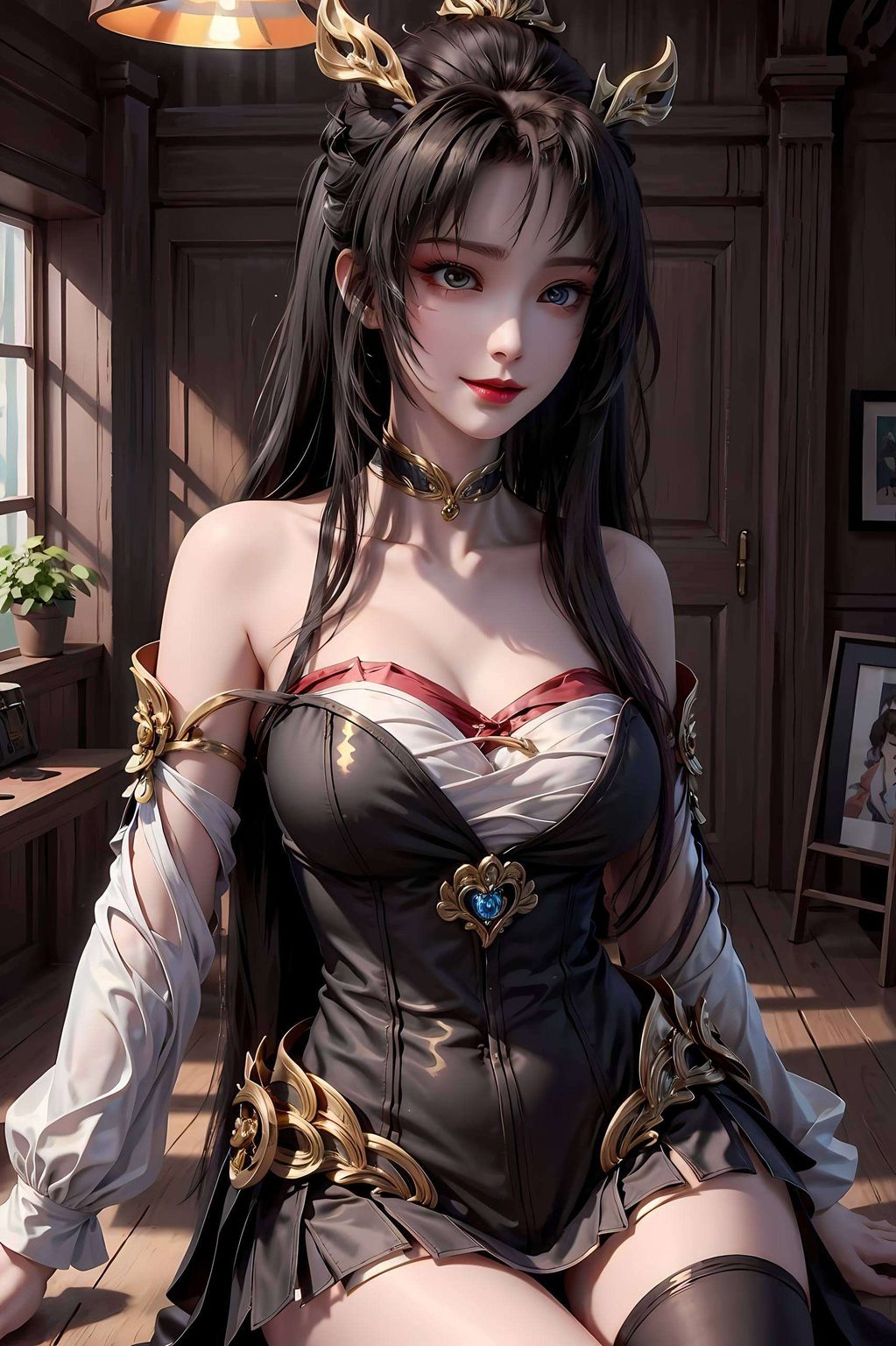 为你的iPhone带来别具一格的美感融合了国漫美女的柔美与灵动