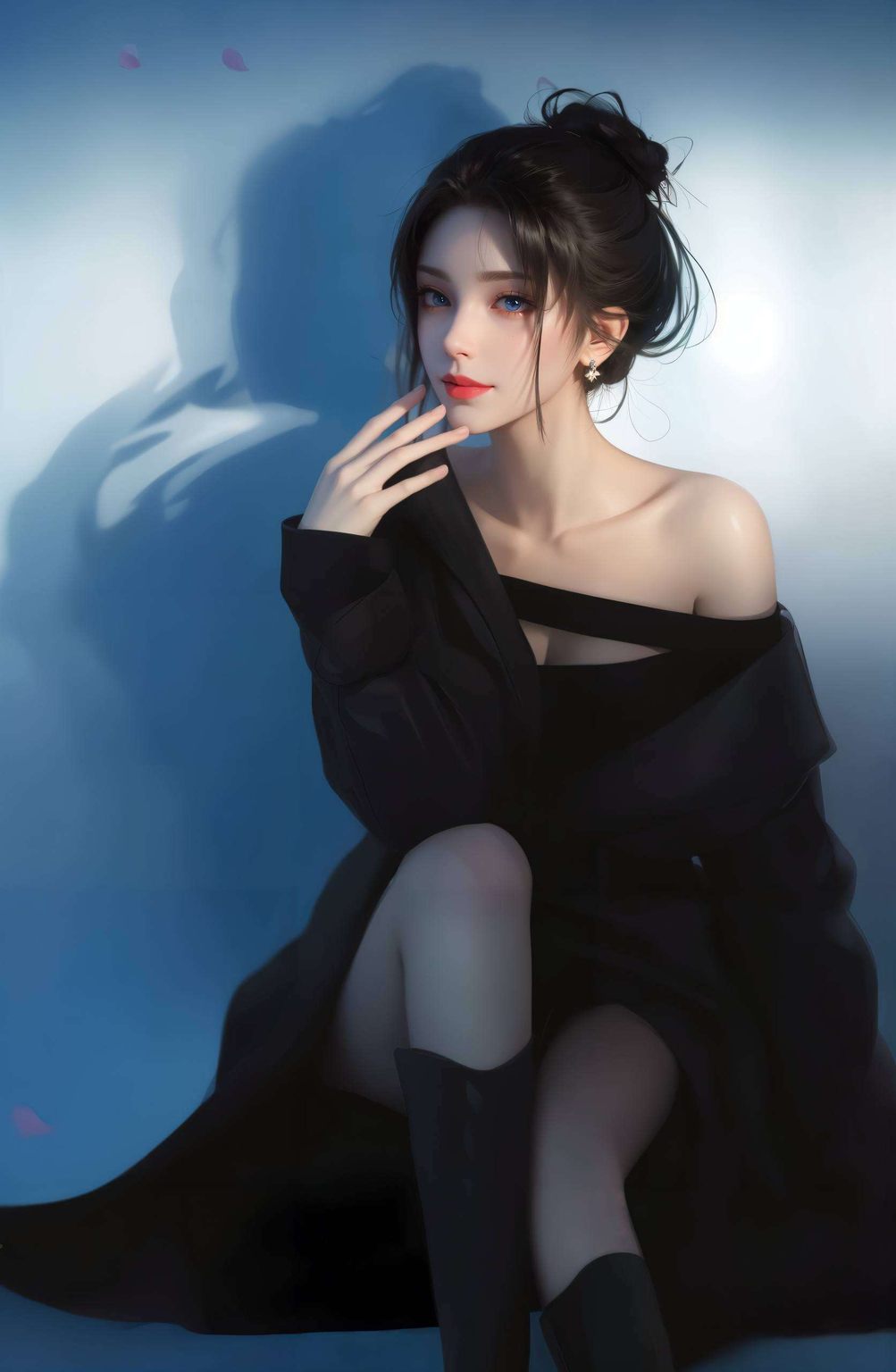 天狐仙子美图电脑壁纸如同一缕春风拂过心田