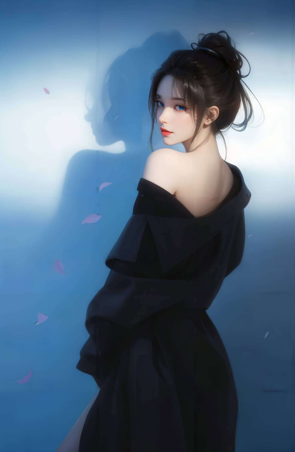 几何苹果国漫风满满天狐仙子翩翩起舞