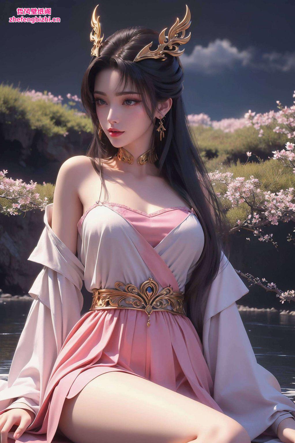 令人陶醉倩影婀娜