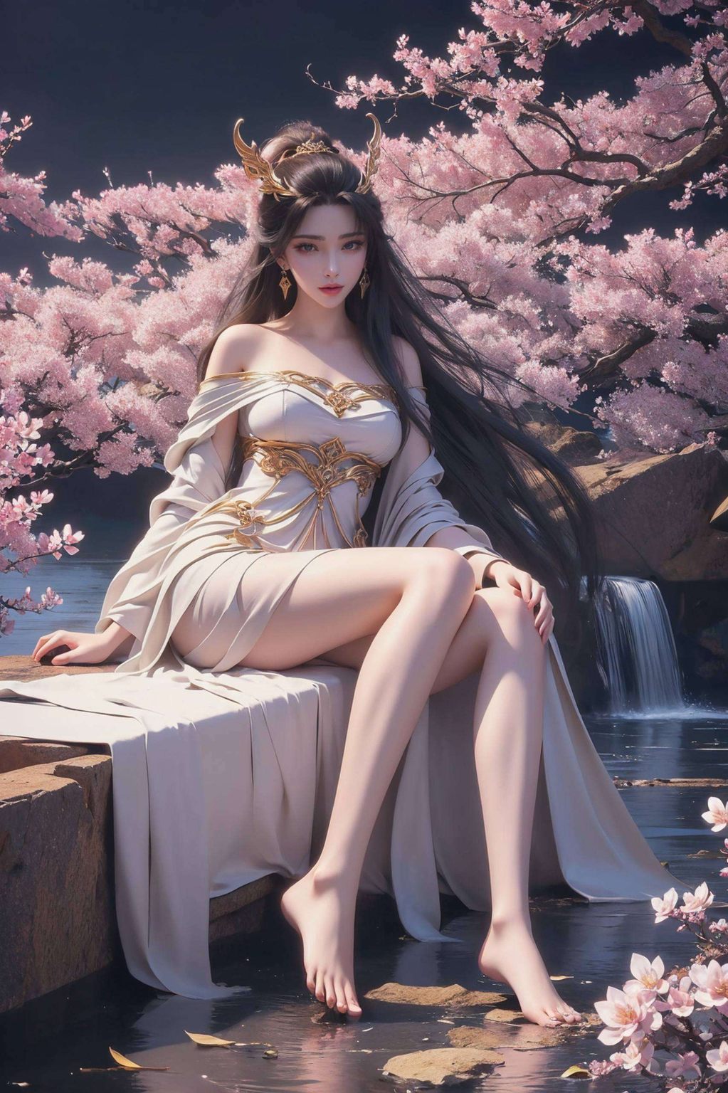 绘制一幅天狐仙子迷你壁纸灵动动作尽收眼底