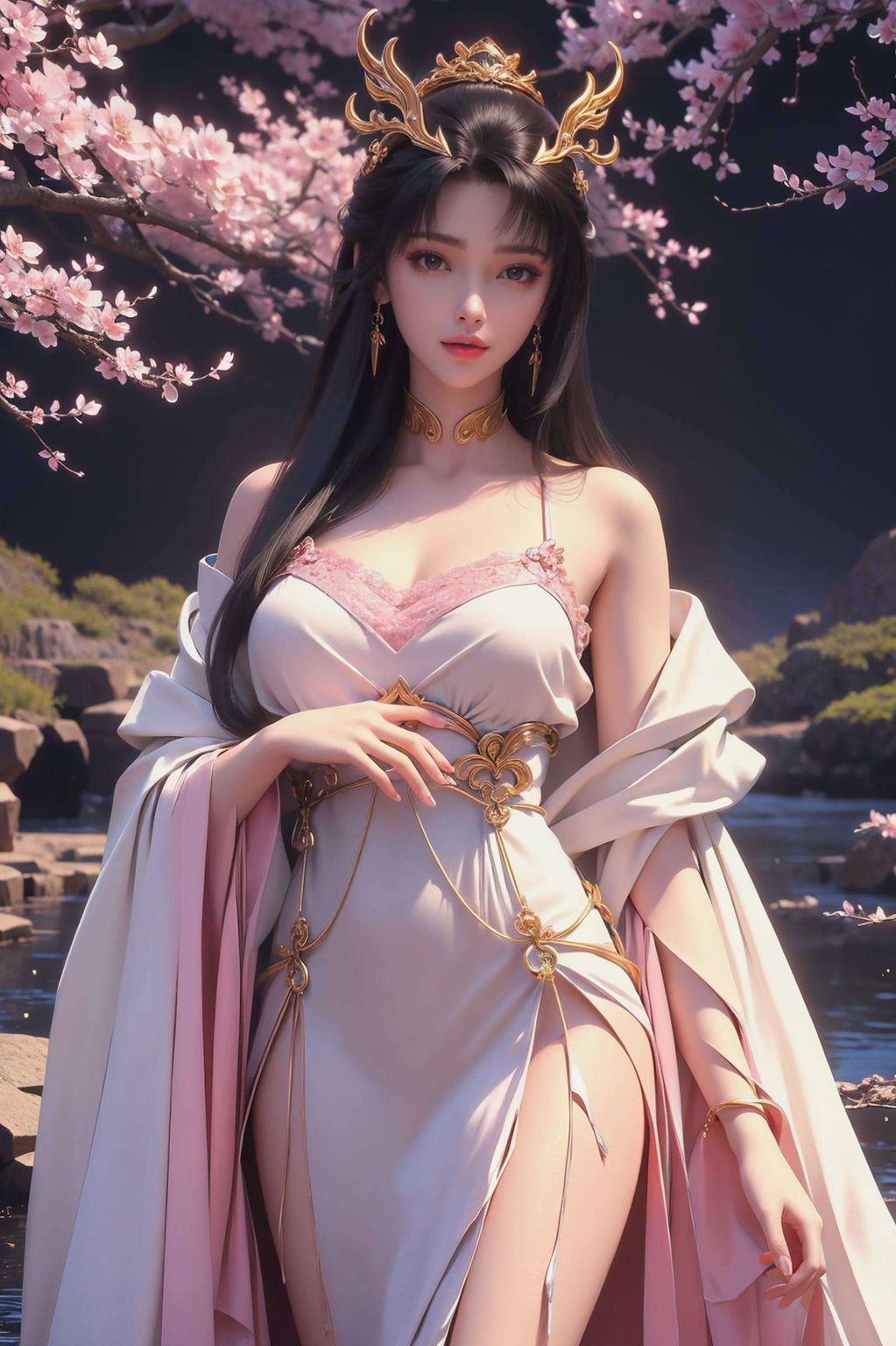 融合了古典仙韵与现代潮流为你的桌面带来一抹异域风情