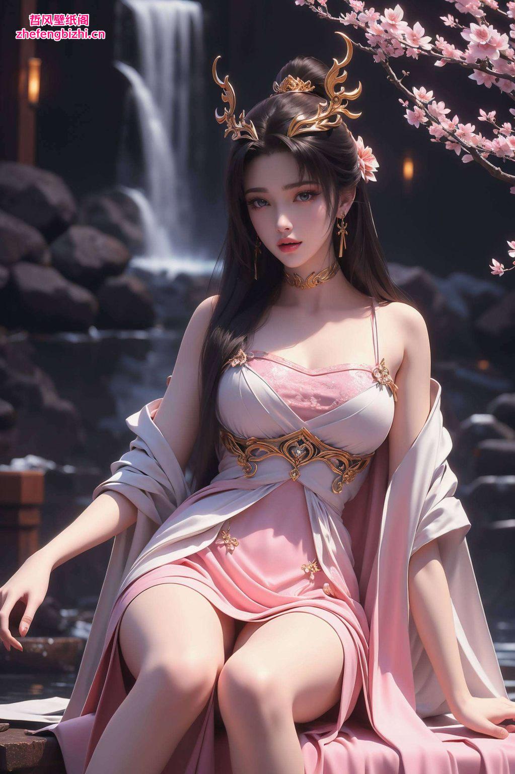 这款天狐仙子壁纸高清呈现仙子灵动飘逸