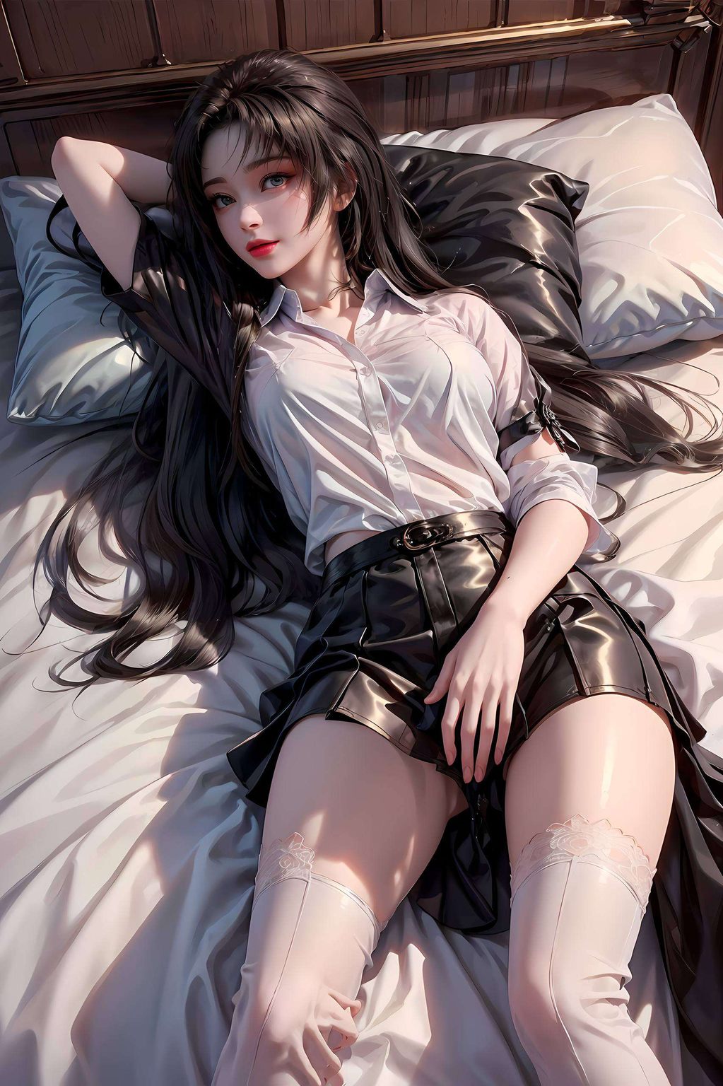 眸光如水绘制天狐仙子的壁纸