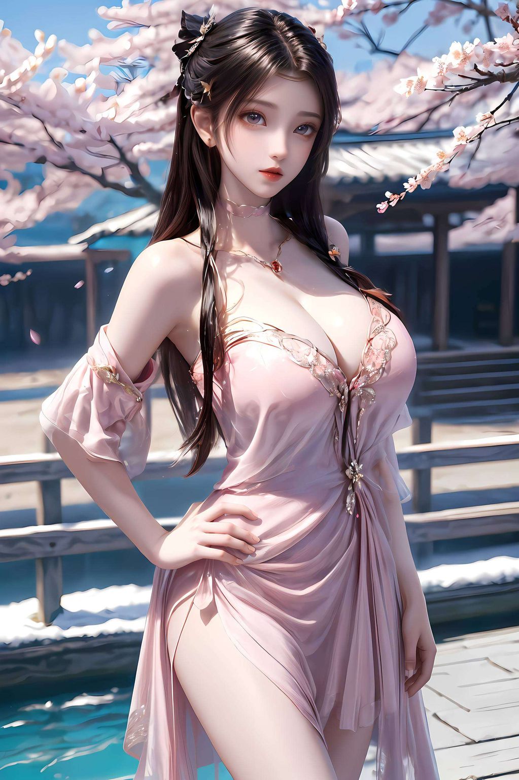 以细腻的单色线条勾勒尽在这张壁纸之中