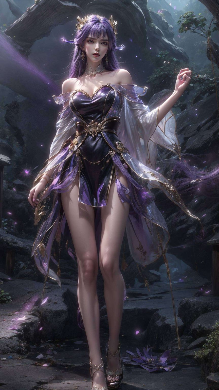 细腻的笔触、饱和的色彩将天穹长老壁纸1080的神秘气质与国漫美女的柔美粉色完美融合