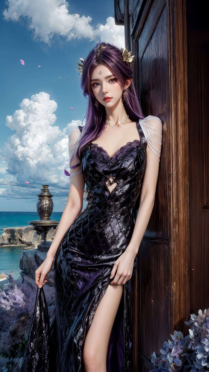 点缀你的电脑与手机绘制天穹后期高清壁纸