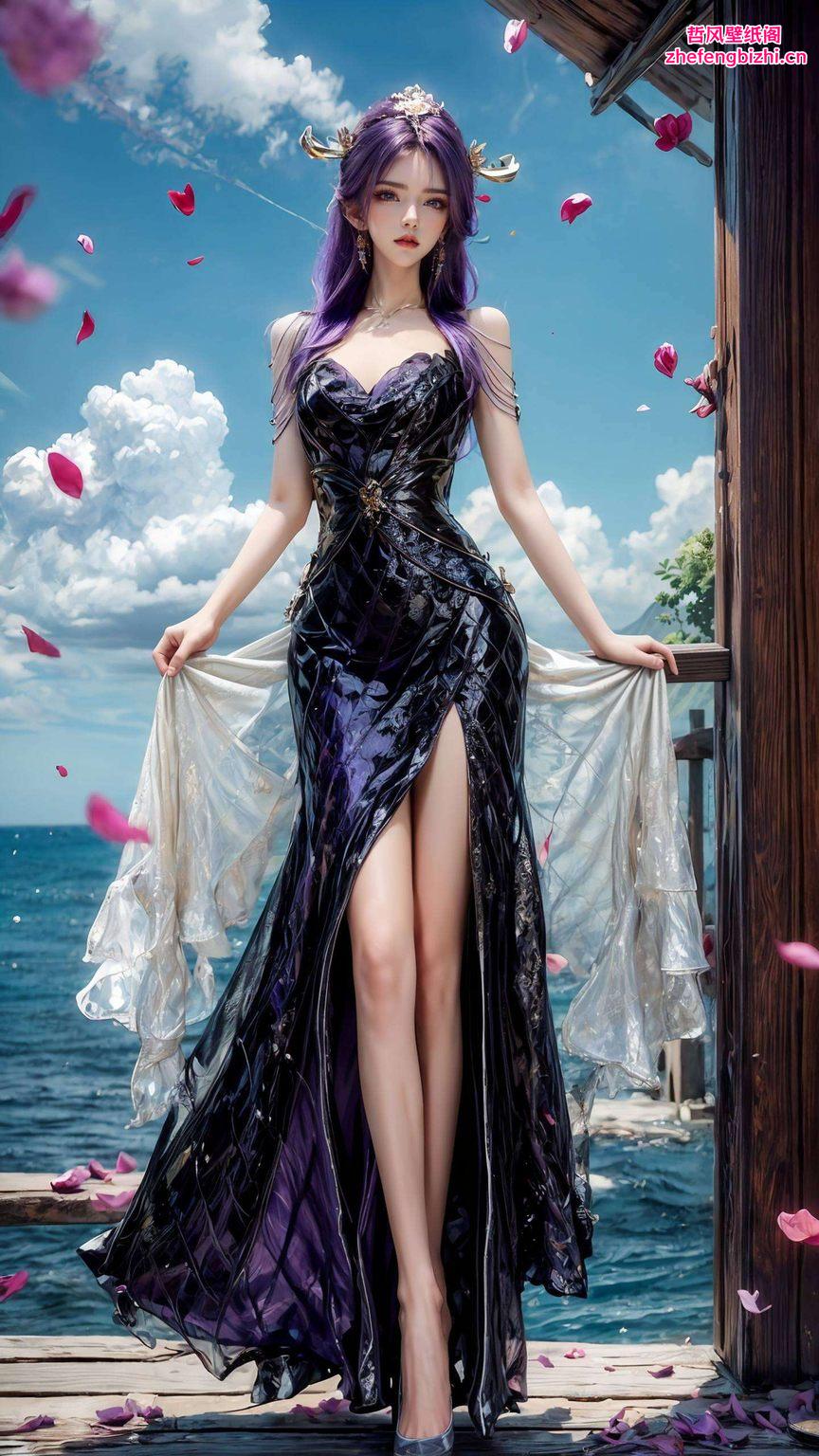 高清壁纸无水印这位静态女主AI