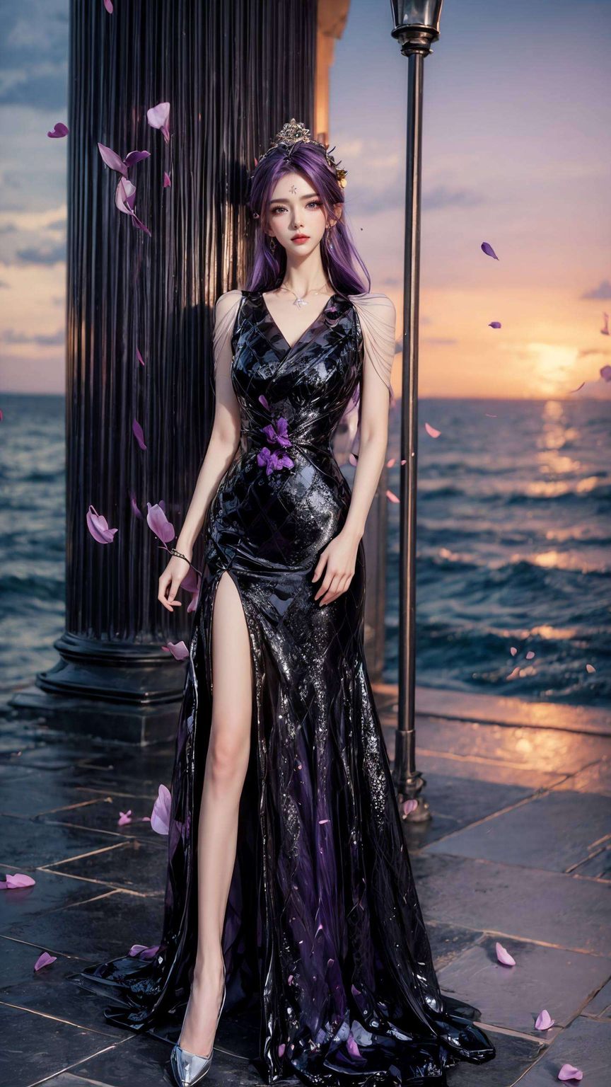 探索高分辨率的世界将动漫的梦幻色彩与天穹的辽阔壮丽完美融合