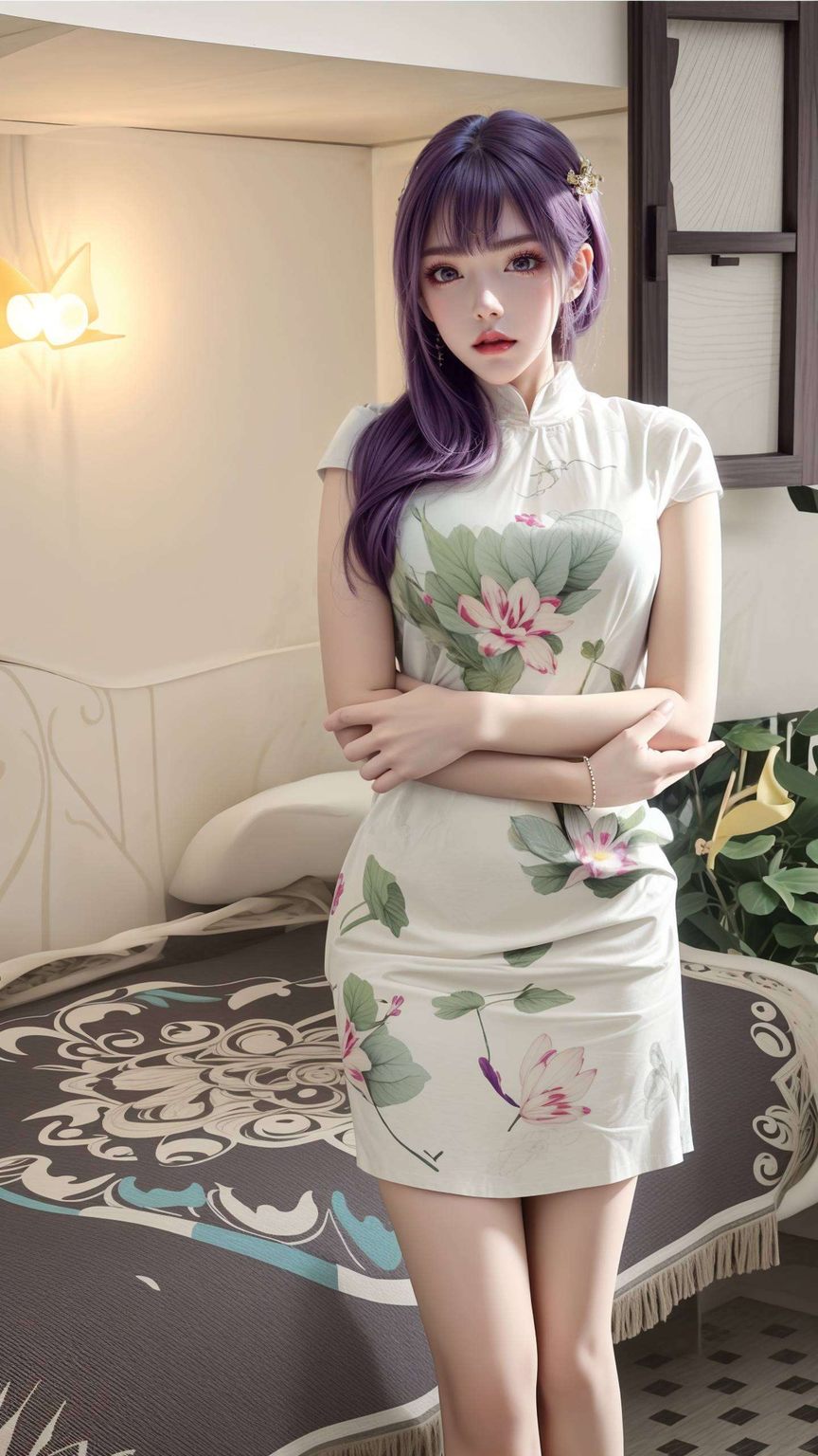 每一处细节都透露着古典与现代的完美交融融合了国漫美女的独特韵味