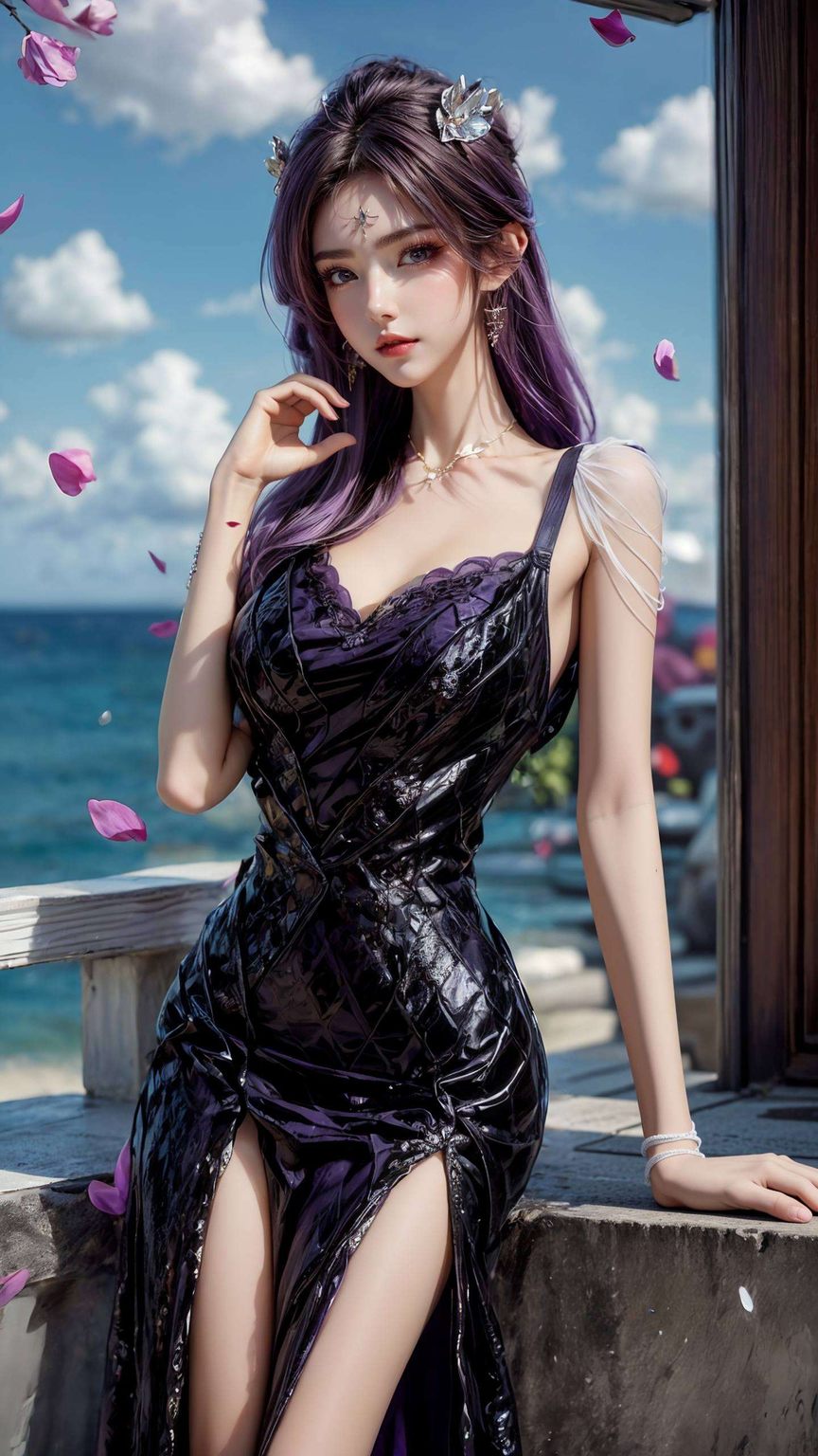 天穹之巅与星辰大海交相辉映简洁而不失二次元风味