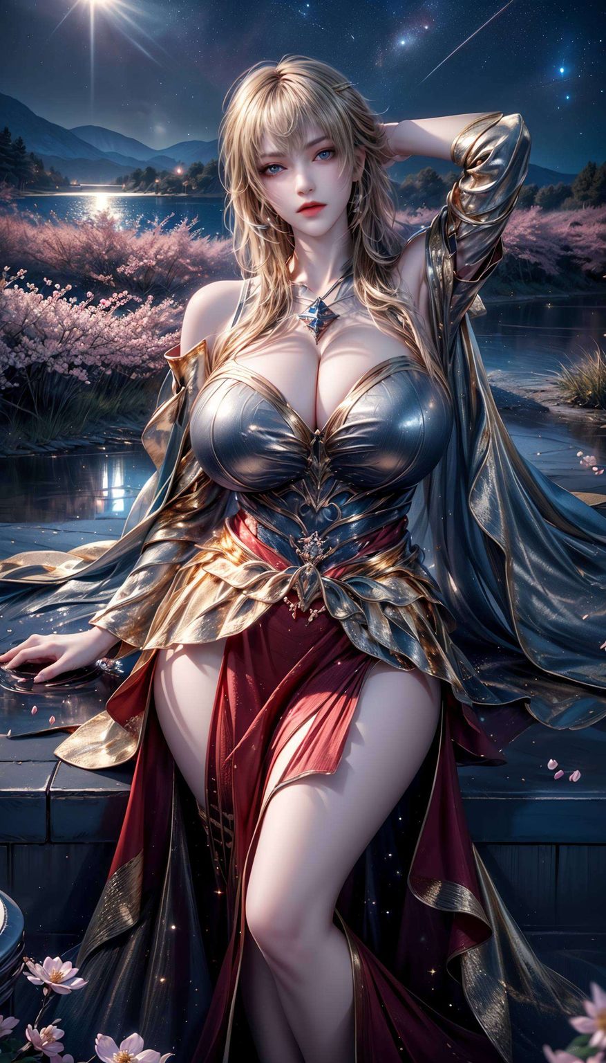 天使彦的神秘魅力融合古风元素