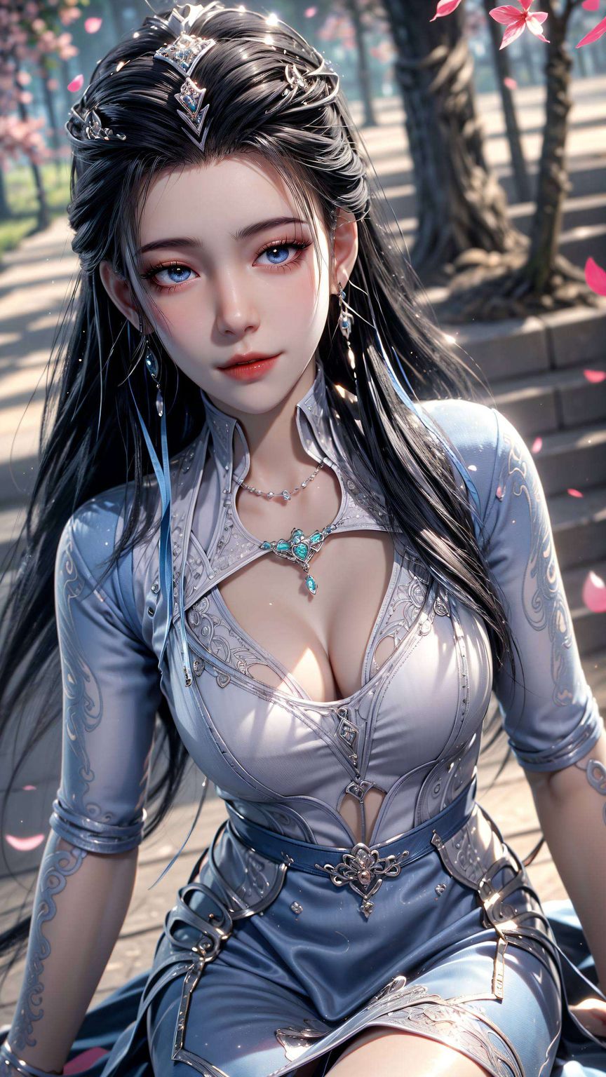 眉眼含笑以细腻笔触描绘出一位壁纸美女动漫皖江雨头像