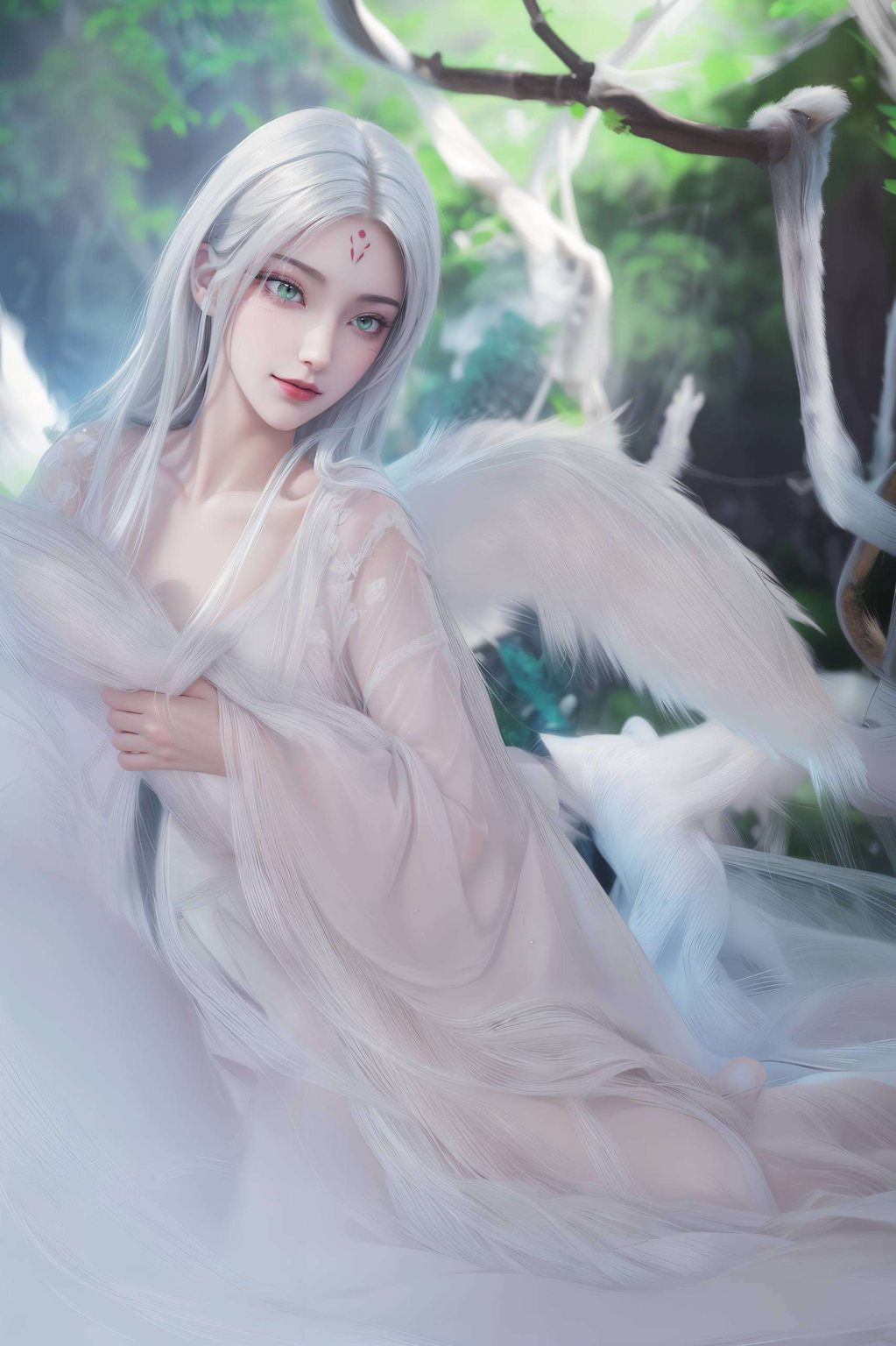 炫彩斑斓以2k高清抽象线条勾勒