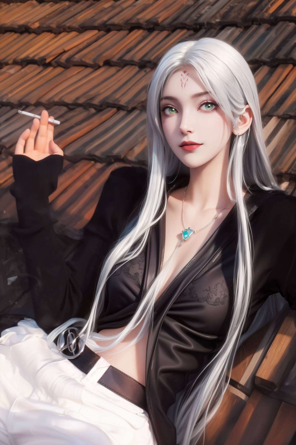 感受小白同学的灵动魅力可爱指数破表！这款壁纸将带你穿越梦幻仙界