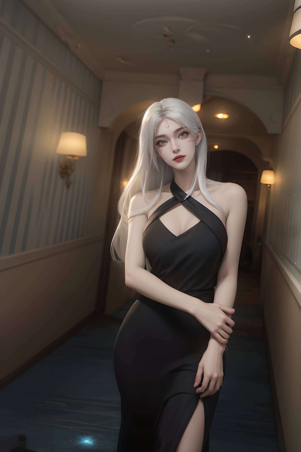 每一根线条都细腻描绘在4K超高清壁纸中焕发着仙气