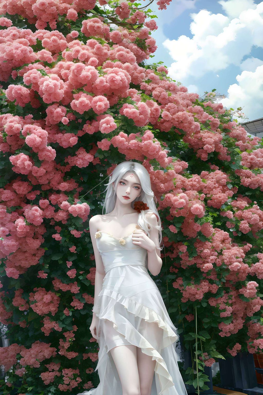 她眼神灵动、笑靥如花高清画质