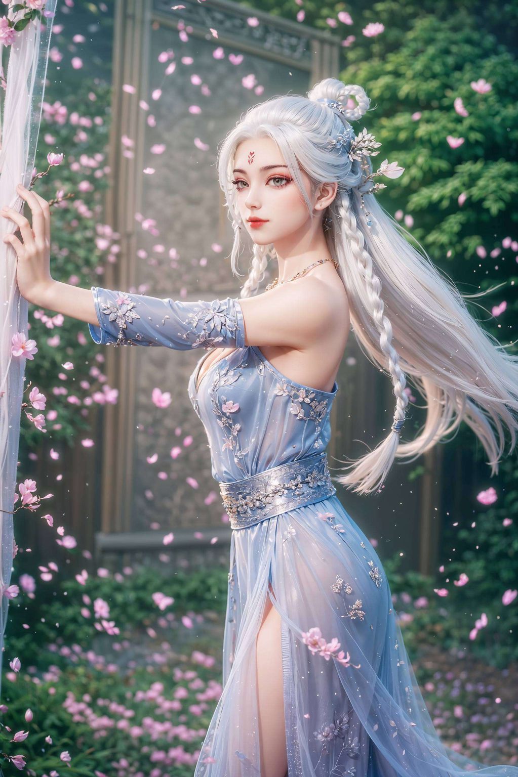 每一丝情感都被精心描绘这款国漫诛仙小白4k壁纸