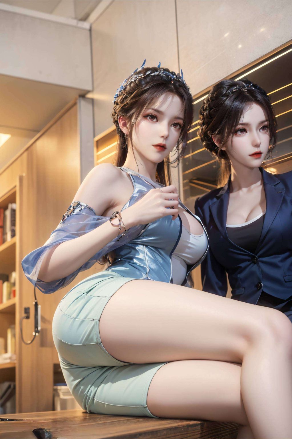 以王者荣耀中的小舞为原型感受国漫之美