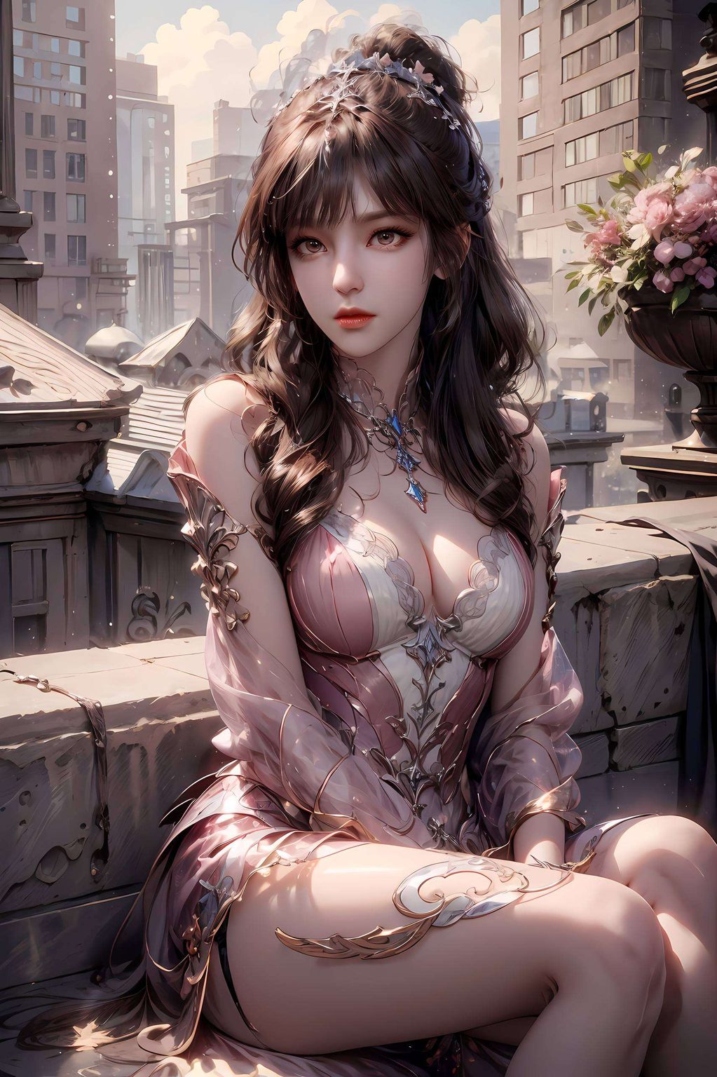 每一张都是精心挑选的潮图壁纸2560p的超清画质让国漫美女们风采熠熠