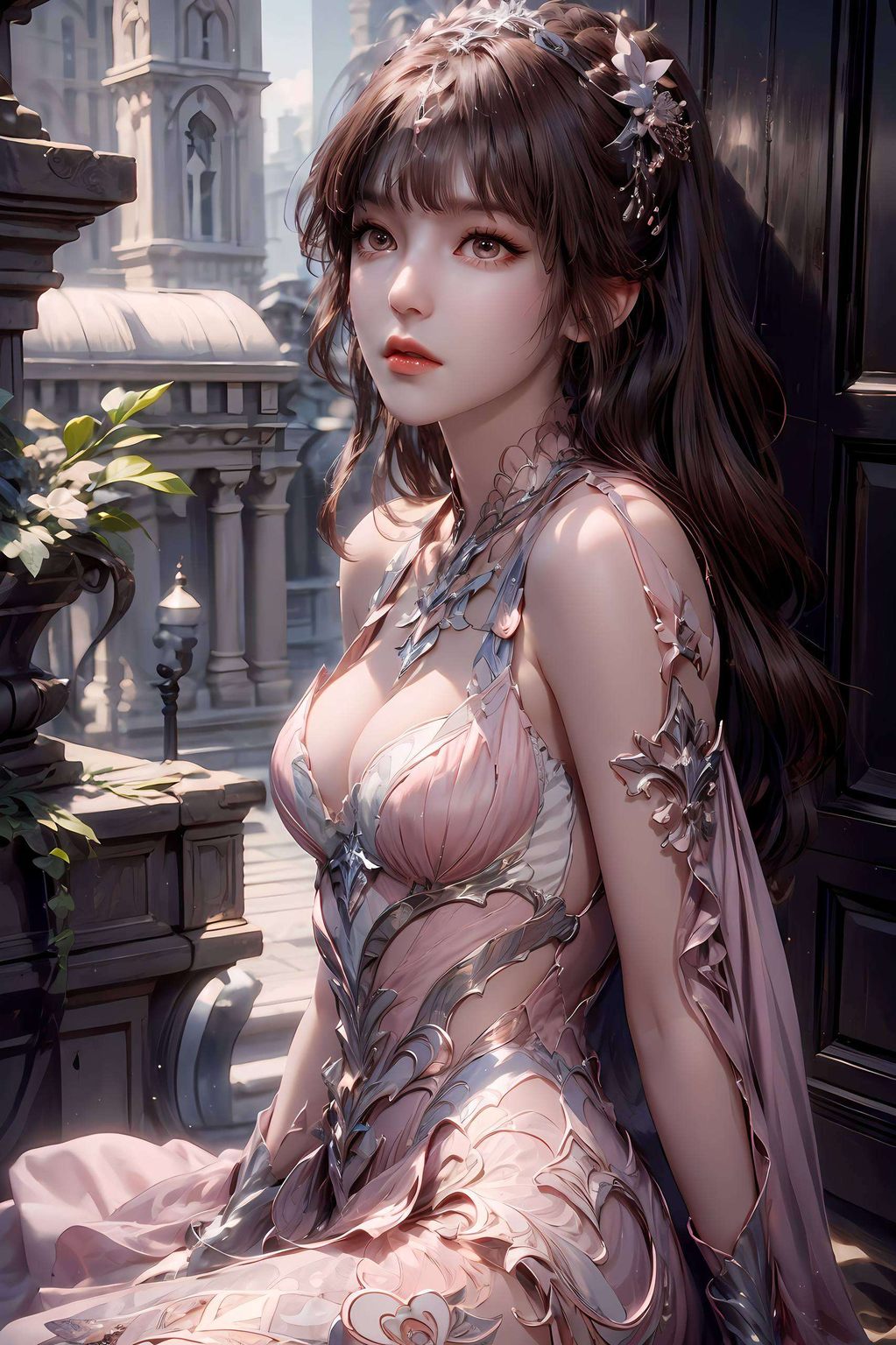 这款超好看的国漫女主AI条纹2560p壁纸让你的设备与众不同吧！