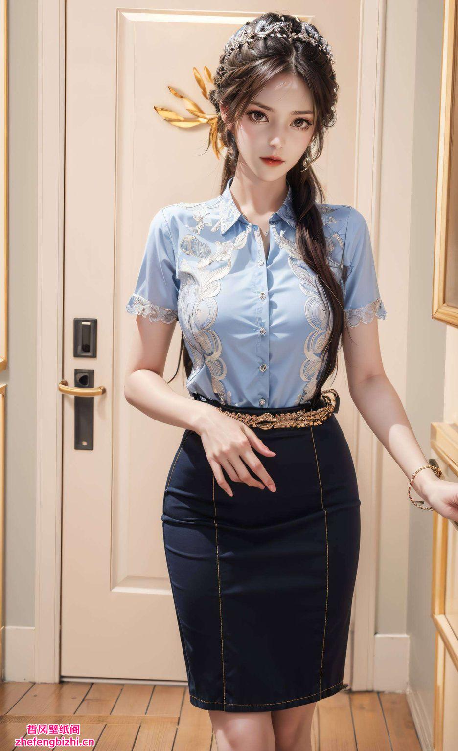 这款国漫女主AI桌面背景让你的iPhone壁纸不仅是装饰