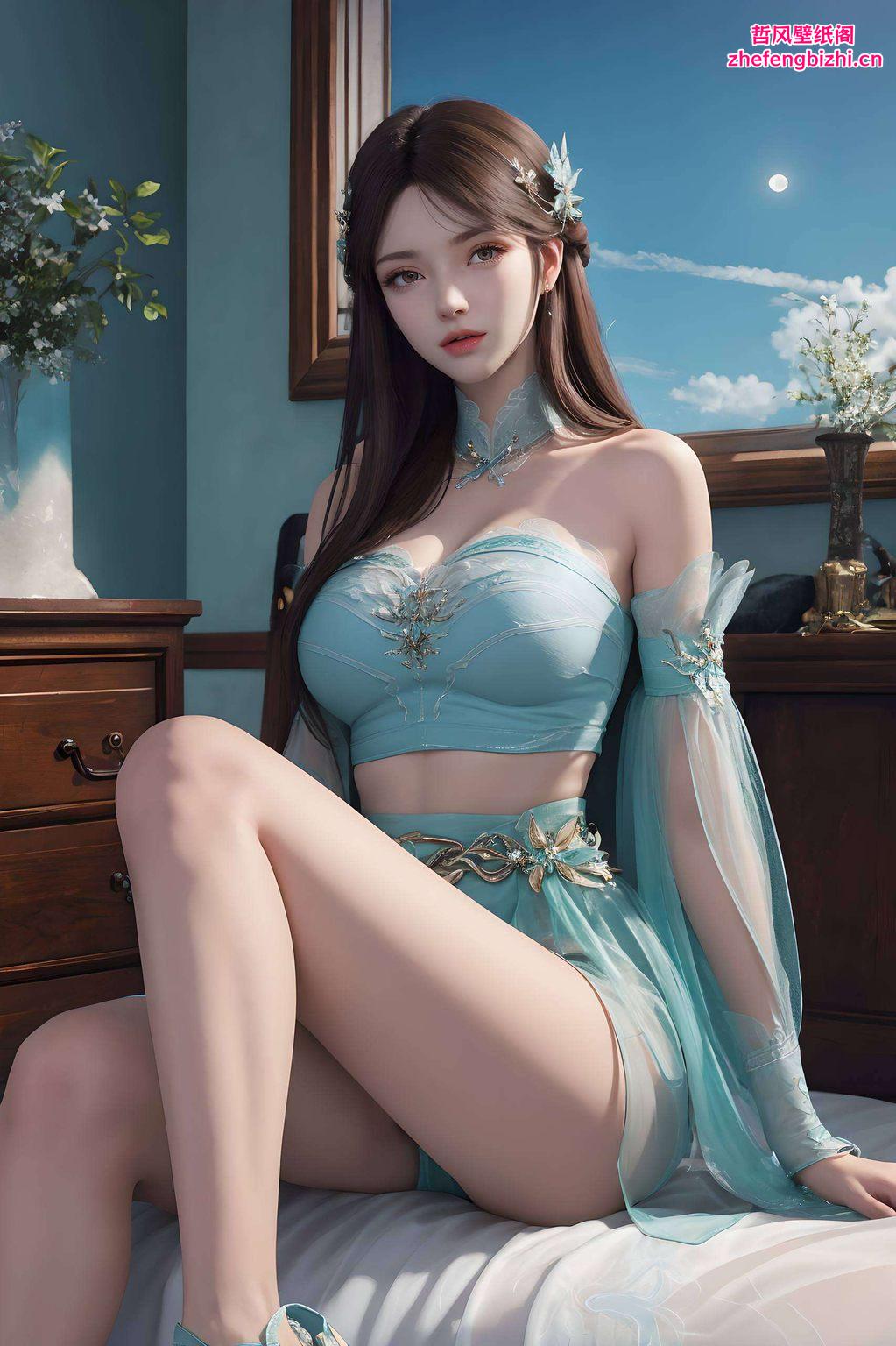 想要捕捉那份独特的国漫之美？萧薰儿的超高清柔和iPhone壁纸解锁更多精美壁纸吧！