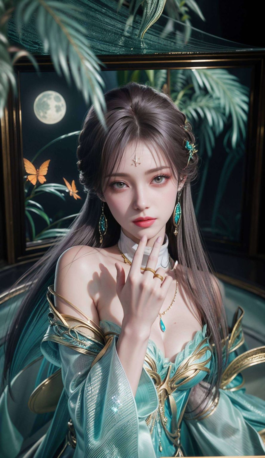 以国漫女神萧薰儿为主题无论是她那清澈如水的眼眸