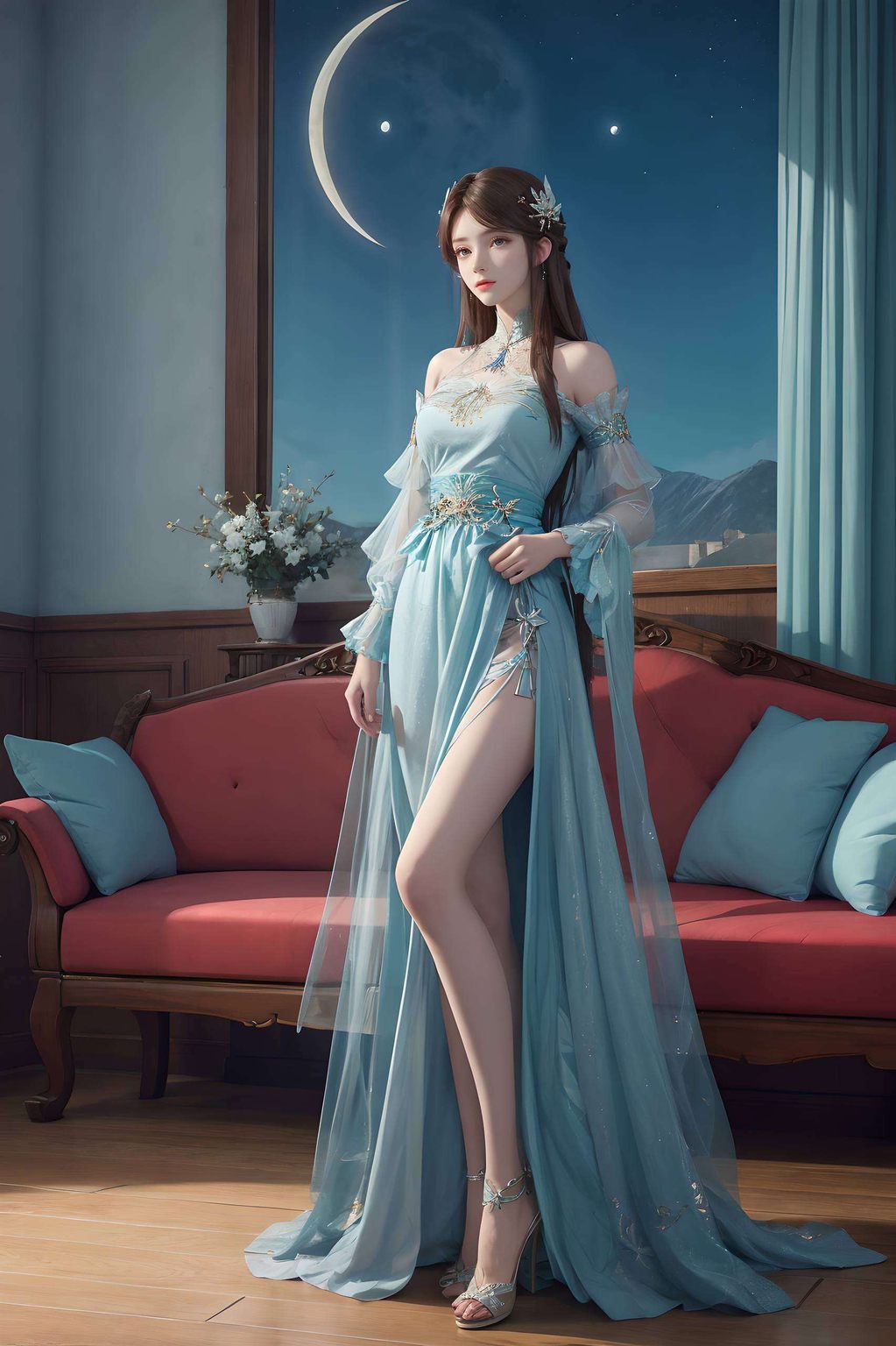 这对国漫界的金童玉女每一帧都是细腻的古典风情