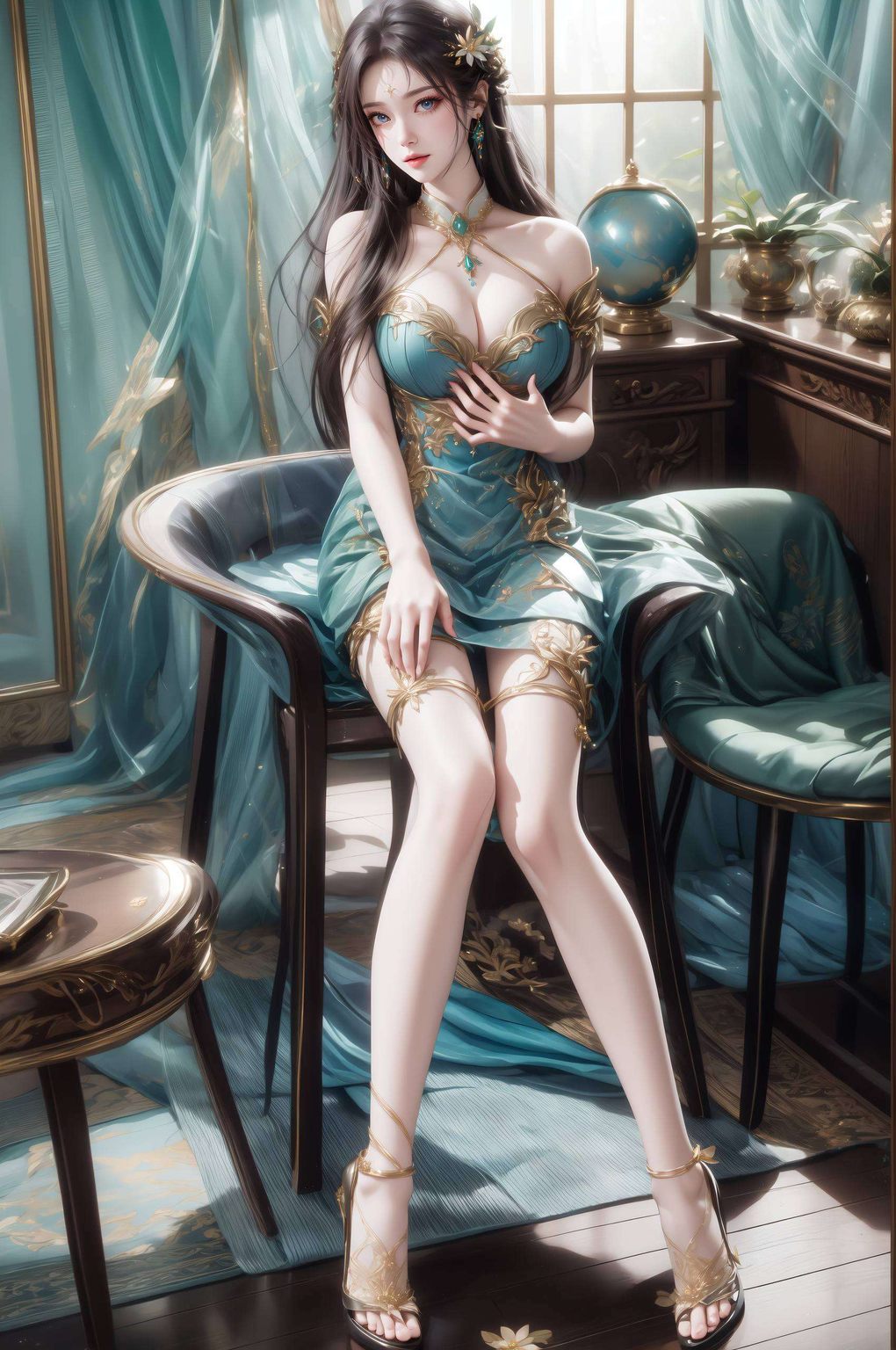 穿梭于古风漫画的绚丽世界让你的桌面瞬间变身为一幅动人的古风画卷