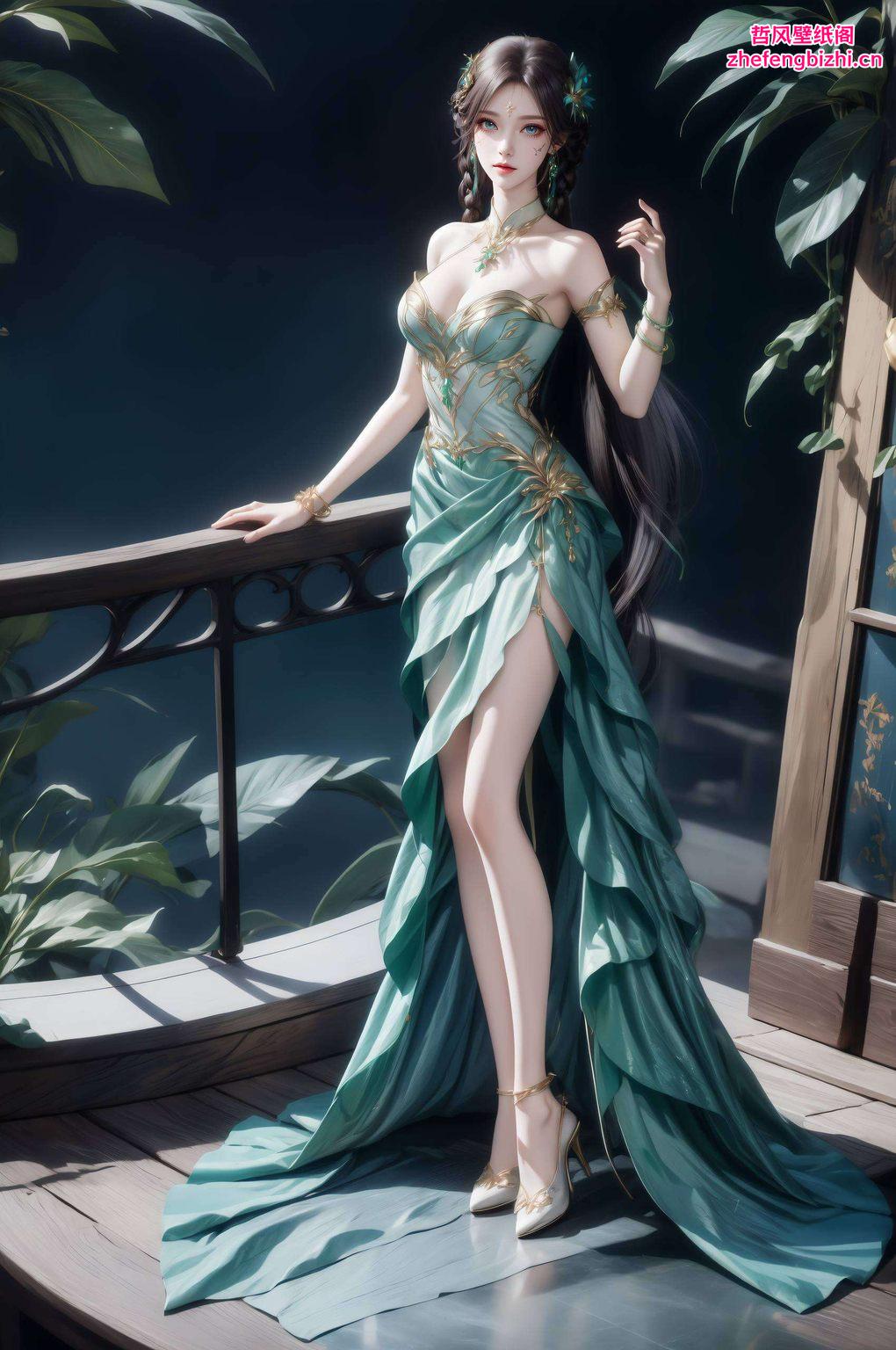 化作高清壁纸感受薰儿的柔美与萧炎的坚毅