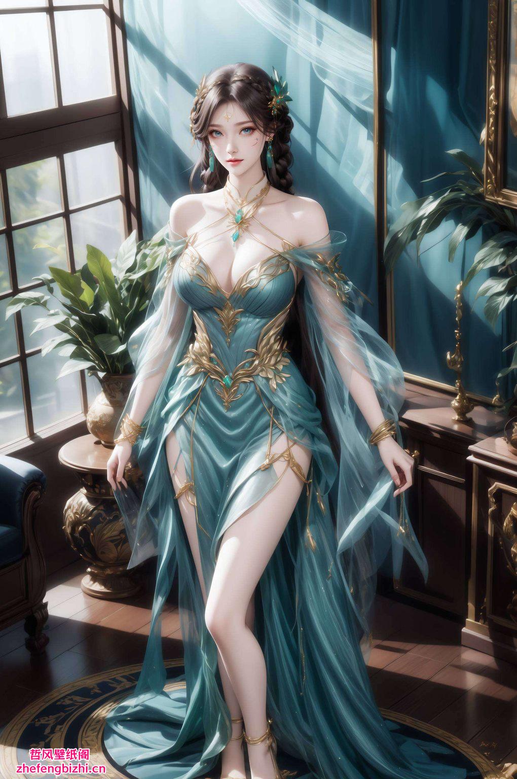 在这个充满科技感的时代搭配上国漫美女萧薰儿