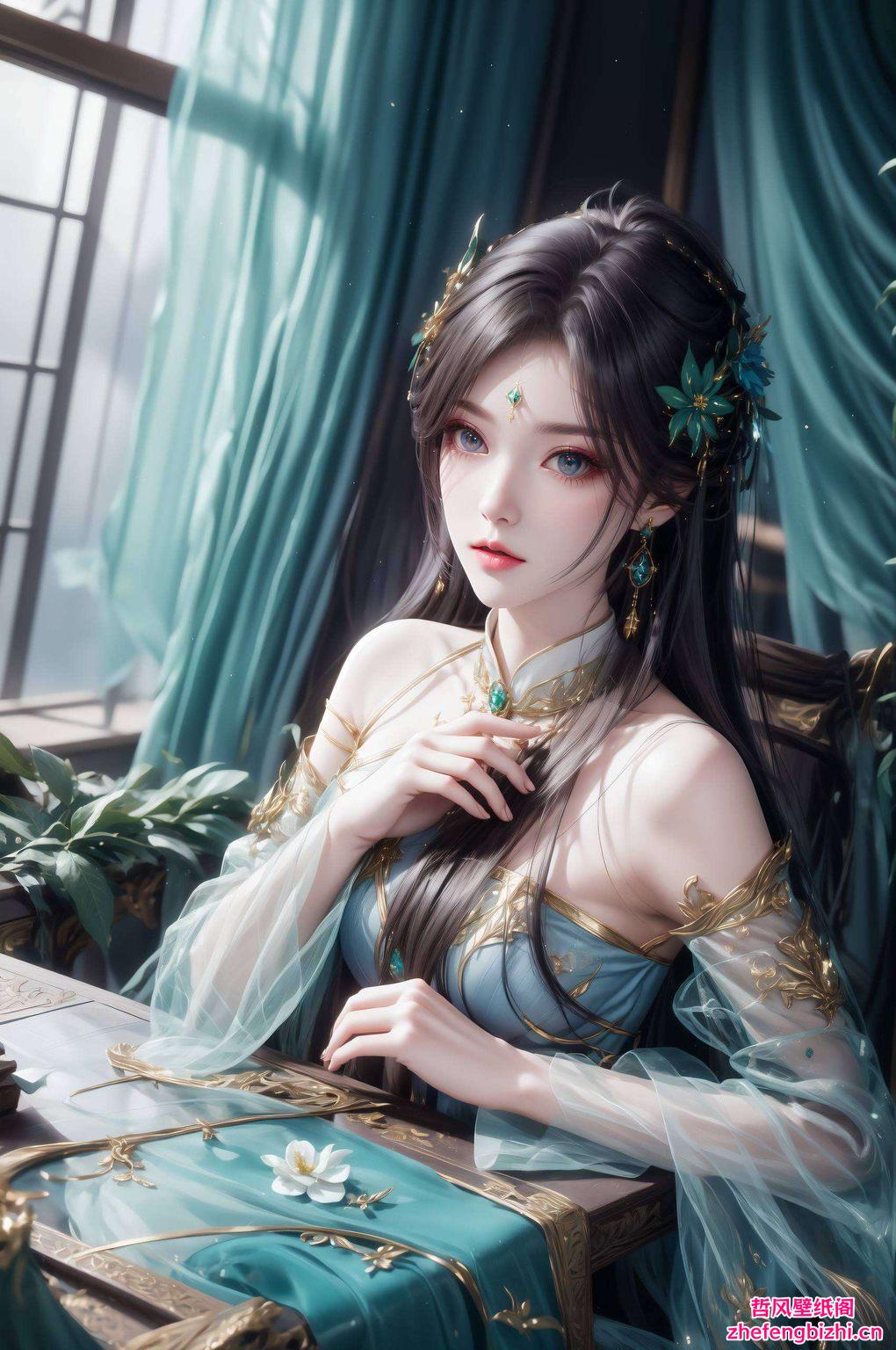 美的如同画卷斗破苍穹中的萧薰儿