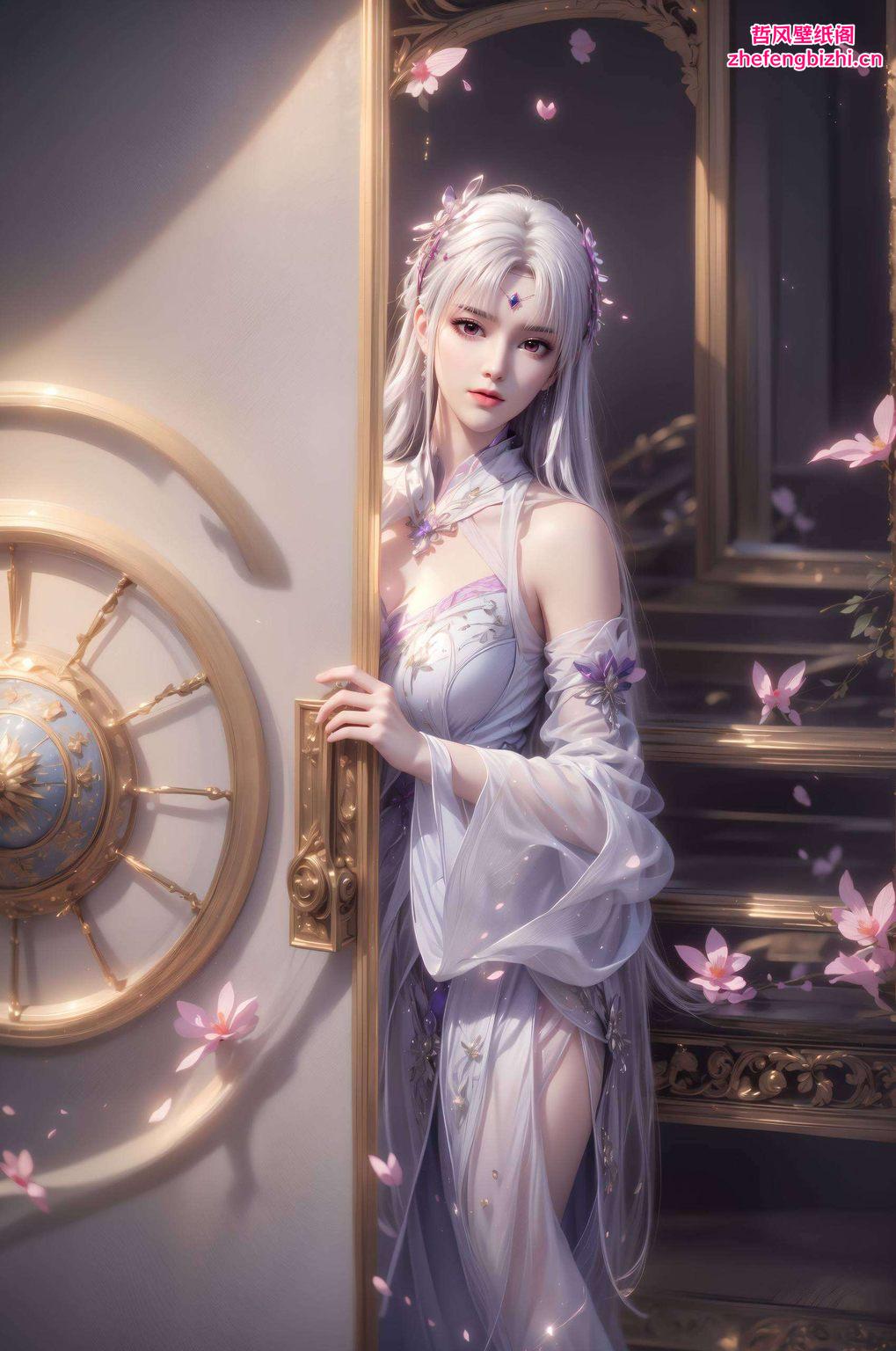 让每一位国漫爱好者都能感受到这位AI女神的魅力这款1080p超清壁纸