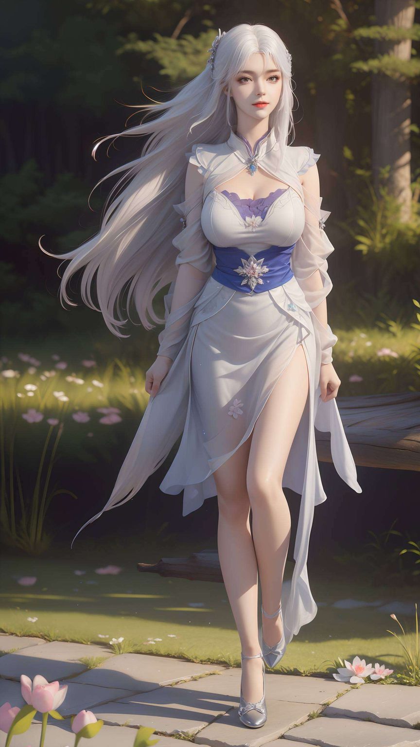 让她仿佛从屏幕中跃然而出打造出独特的动态壁纸