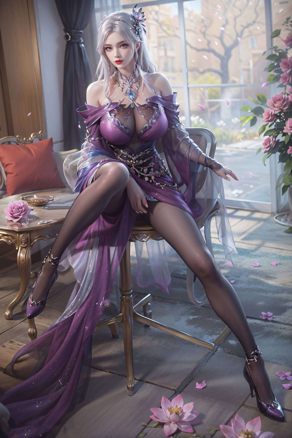 灵动可爱以抽象线条勾勒出各种优美姿势