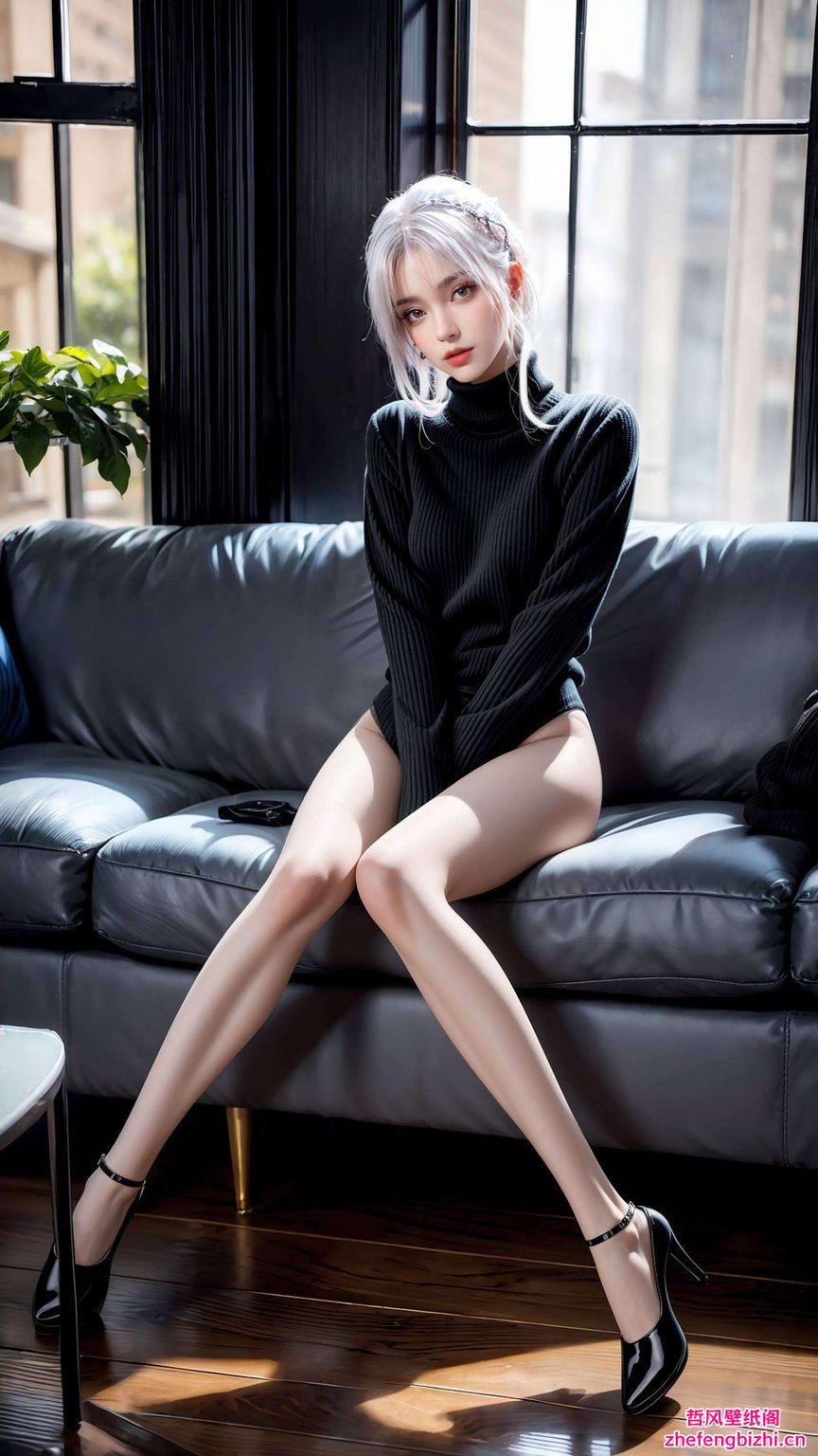 在伤感与活力的交织中这款以小医仙为主题的国漫女神壁纸