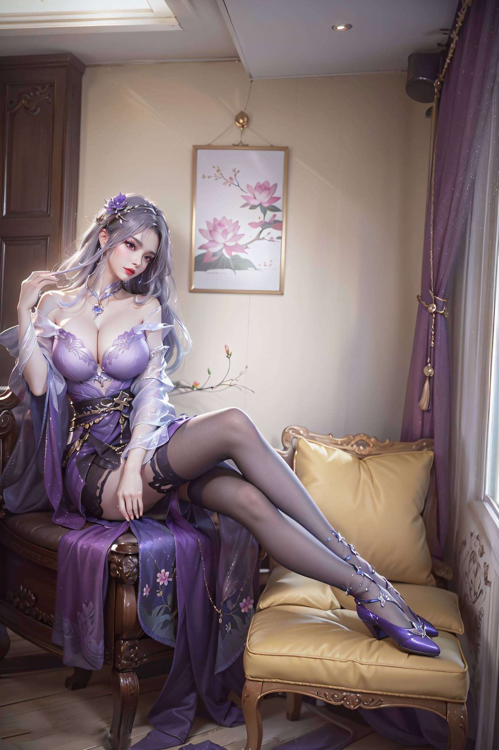 色彩搭配恰到好处眼神坚定而温柔