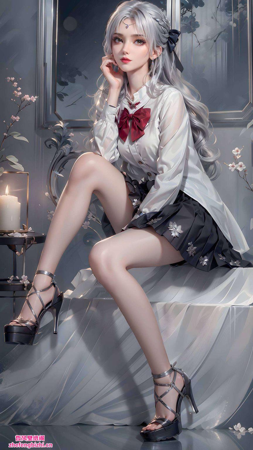 为你带来别样的视觉盛宴这款国漫美女潮图壁纸