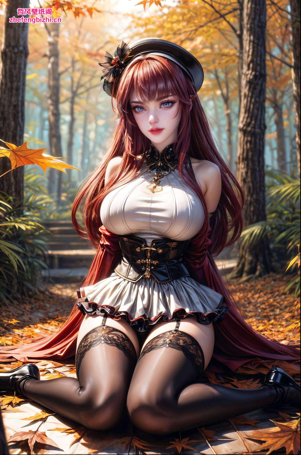 融入了条纹元素打造出这款独特的Win10壁纸