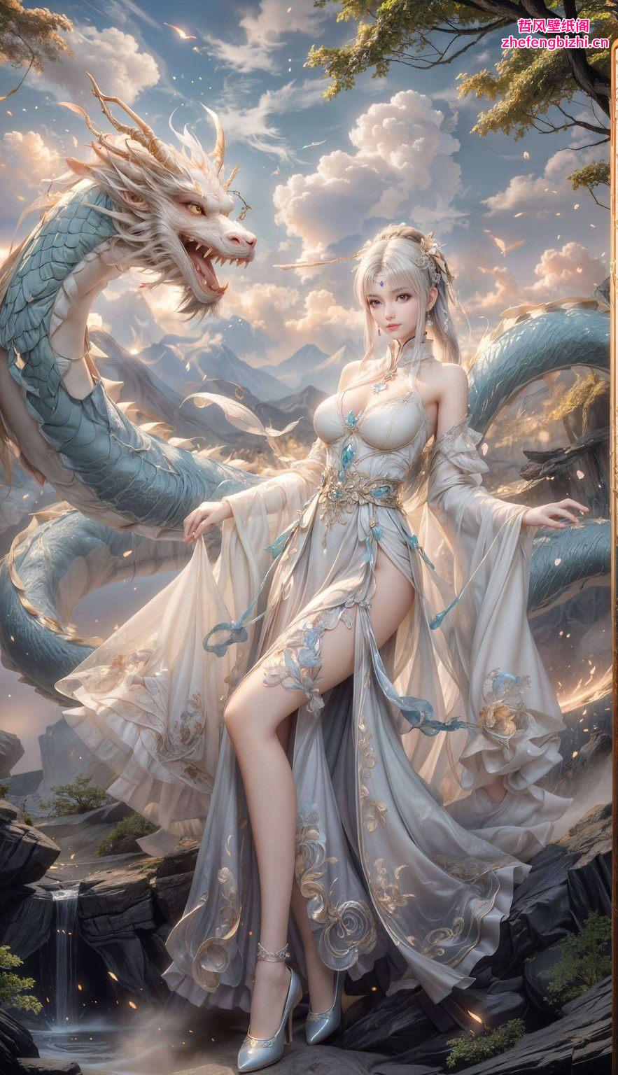 细腻描绘仿佛置身于梦幻的苹果森林
